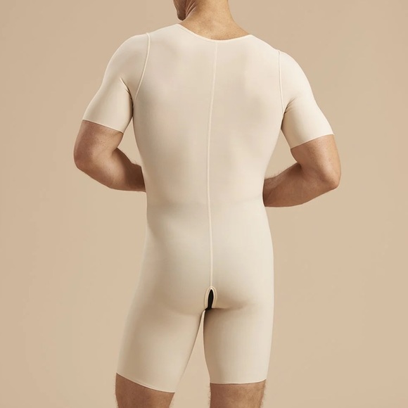 🏷️MARENA SHORT-SLEEVE BODYSUIT -MEN’S- COMPRESSION GARMENT - FAJA *Price Firm* - Picture 2 of 7